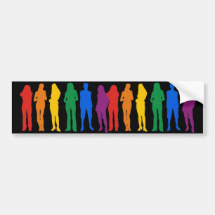 LESBIAN PRIDE AUTOAUFKLEBER