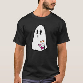 Lesbian Pride Ghost T-Shirt