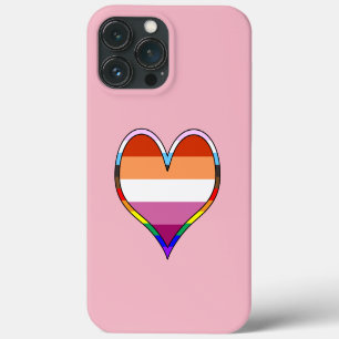 Lesbian Pride Heart Coque-Mate coque iphone