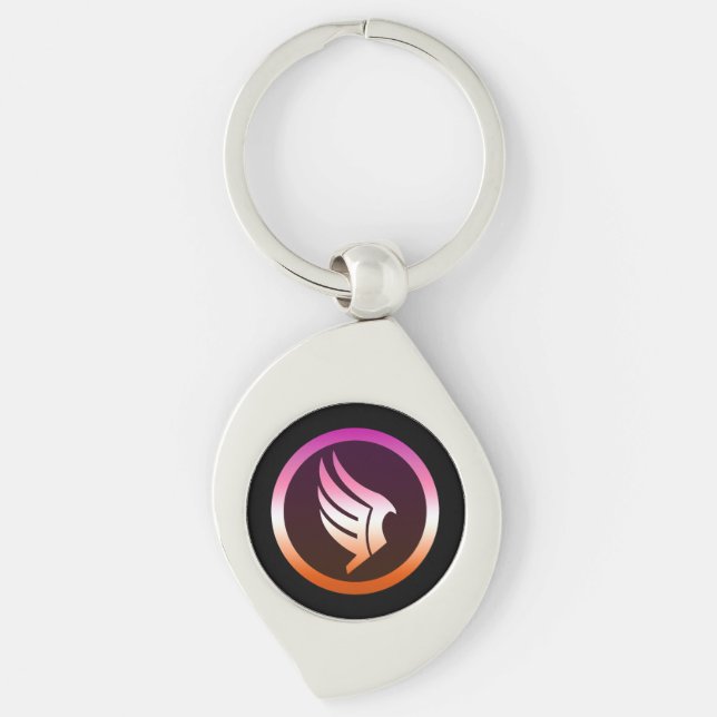 Lesbian Pride Paragon Mass Effect Icon Schlüsselanhänger (Vorderseite)