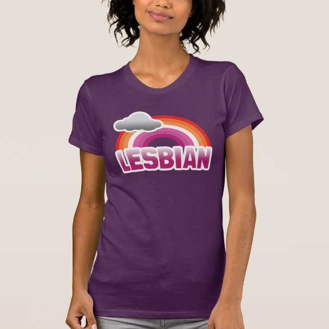 Lesbian Pride T-Shirt (Vorderseite)