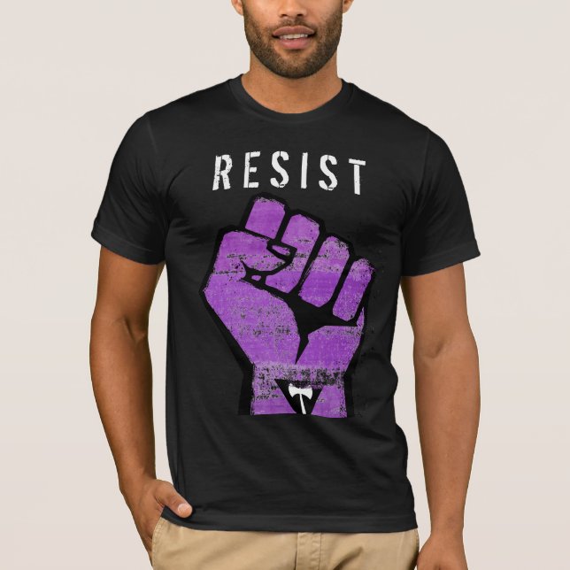 Lesbian Resistance T-Shirt (Vorderseite)