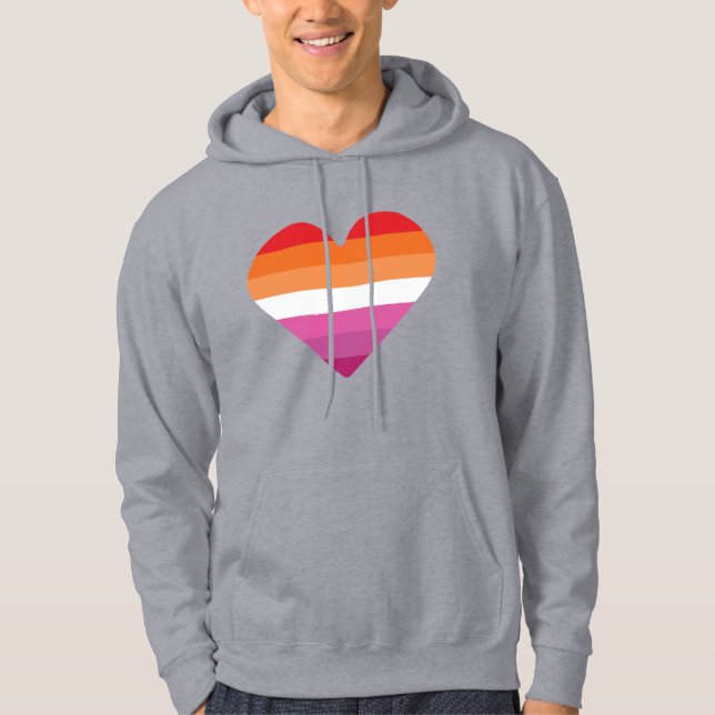 Lesbian Sunset Sunset Hoodie (Vorderseite)
