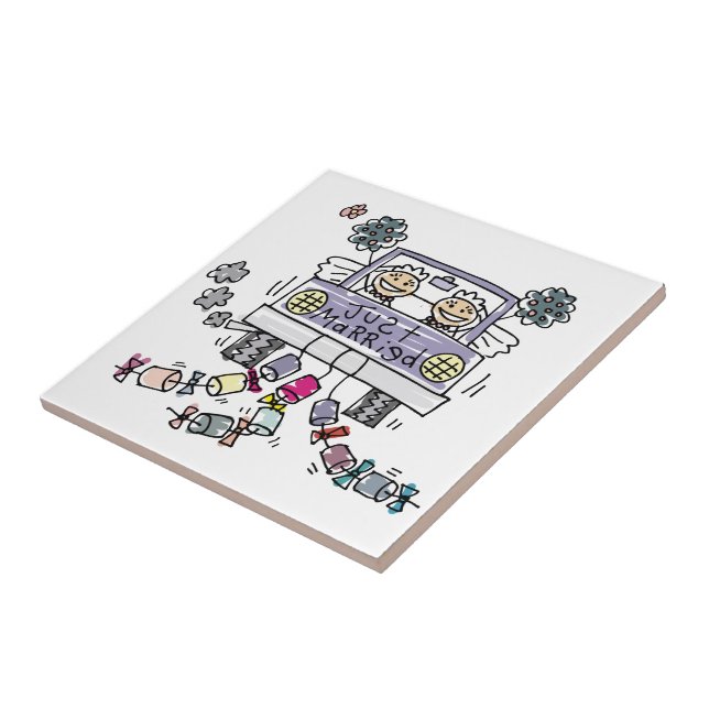 Lesbian Wedding Brides Fliese (Seite)