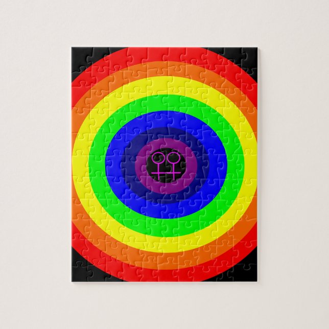Lesbians Rainbow Puzzle (Vertikal)