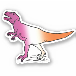 Lesbisaurus Aufkleber