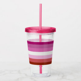 Lesbisch Acryltrinkbecher