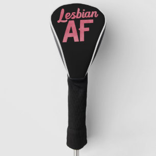 Lesbische AF-Blume LGBT-Stolz Schwule Liebe-Parade Golf Headcover