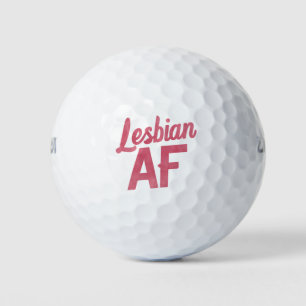 Lesbische AF-Blume LGBT-Stolz Schwule Liebe Parade Golfball
