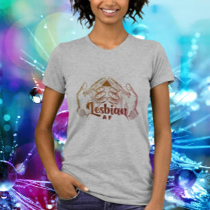 Lesbische AF Zauberhände T-Shirt