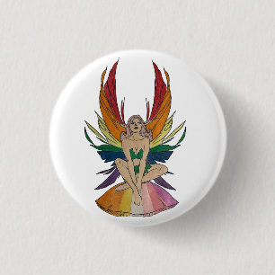 Lesbische Fee  Button