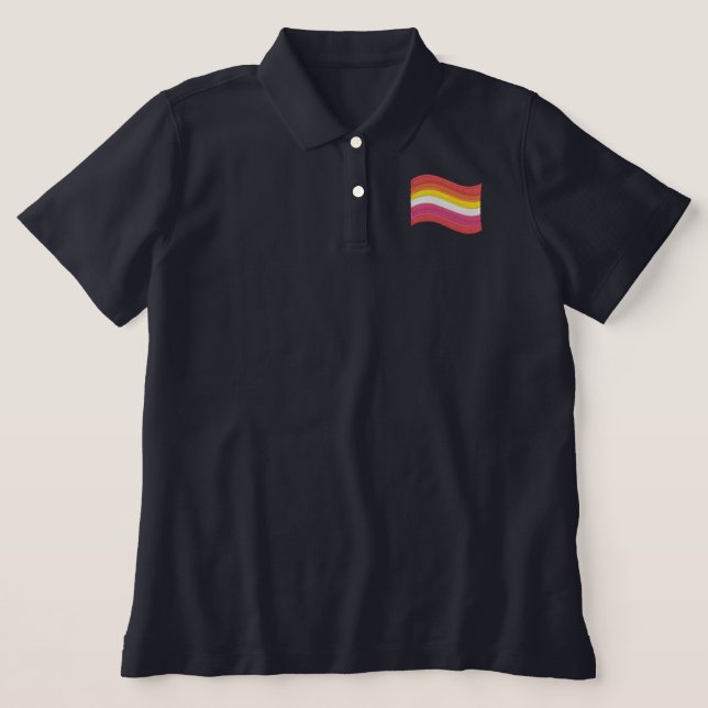 Lesbische Flagge (Design Vorderseite)