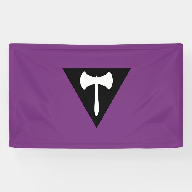 Lesbische Flagge Banner (Horizontal)