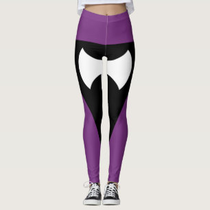 Lesbische Flagge Lila Ax Leggings