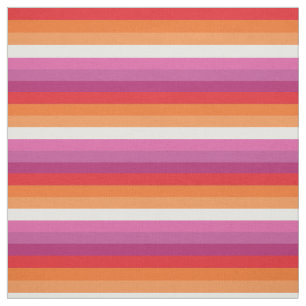 Lesbische Flagge Stoff