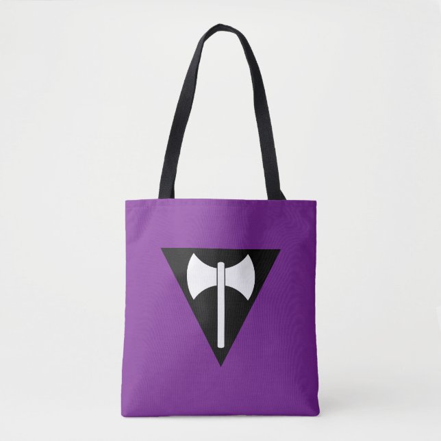 Lesbische Flagge Tasche (Vorderseite)