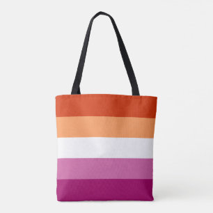 Lesbische Flagge Tasche