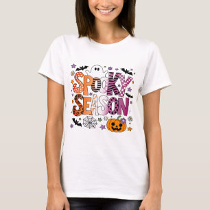 Lesbische Grusel-Saison Halloween T-Shirt