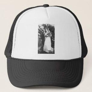 Lesbische Hochzeit circa 1920 Truckerkappe