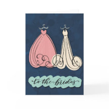 Lesbische Hochzeitkarte