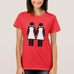 LESBISCHE HOCHZEITSTANNE FRAUEN -.png T-Shirt