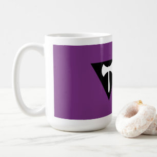 Lesbische Labrys-Pride-Flagge Kaffeetasse