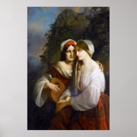 Lesbische Liebhaber der italienischen Renaissance