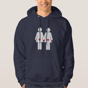 Lesbische Liebhaber - Hoodie
