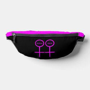 Lesbische Liebhaber individuell anpassbar Bauchtasche