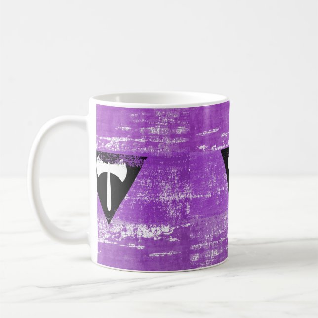 Lesbische Pride-Farbe (Labrys) Kaffeetasse (Links)