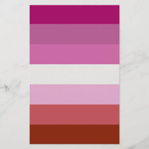 Lesbische Pride-Flagge Flyer