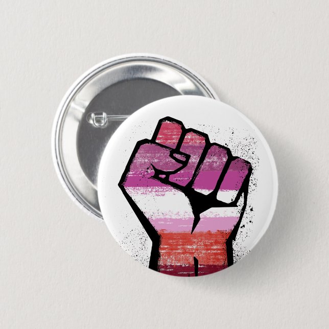 Lesbische Resistenz Button (Vorne & Hinten)