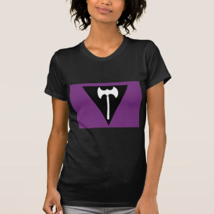 Lesbische Stolz-Flagge T-Shirt