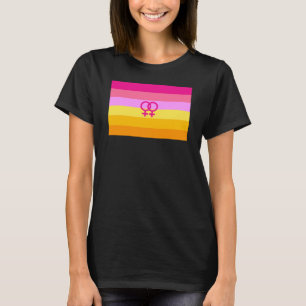 Lesbischer Dawn Pride WLW T-Shirt