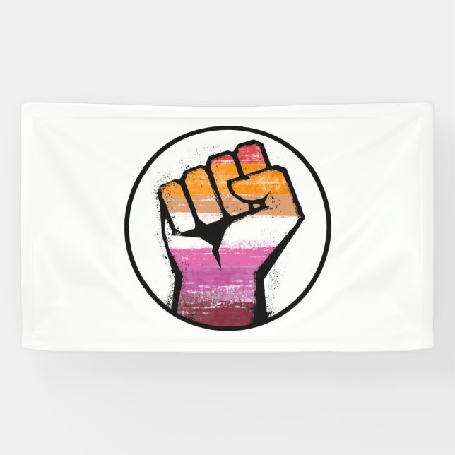 Lesbischer Fistzirkel Banner (Horizontal)