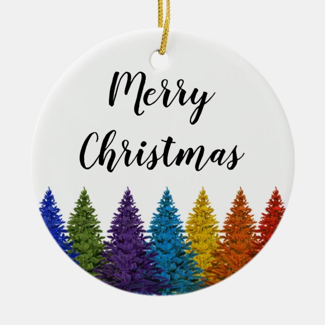 Lesbischer Gay Keramik Ornament (Vorne)