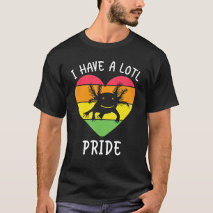 Lesbischer Gay Pride Outfit Axolotl Lgbtq Stuff Re T-Shirt