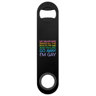 Lesbischer Gay Pride Rainbow Speed Flaschenöffner