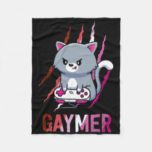 Lesbischer Gaymer Geek Stolz Lgbt Videospiel Liebh Fleecedecke
