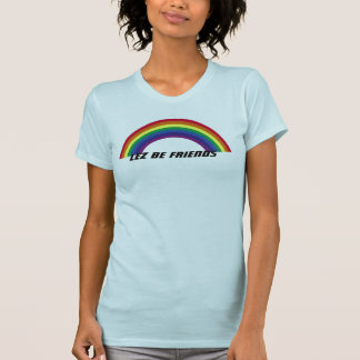 lesbischer Regenbogen T-Shirt