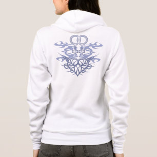Lesbischer Stammes- HerzHoodie Hoodie