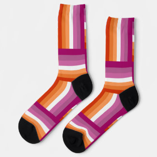 Lesbischer Stolz Inspiriert Crew Socken