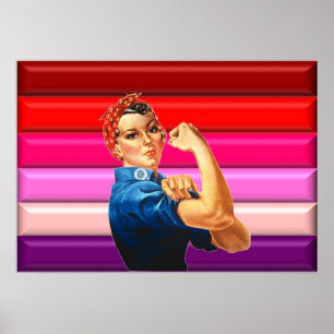Lesbischer Stolz Poster