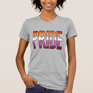 Lesbisches Stolz-Wort T-Shirt