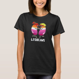 Lesbisches veganisches Frauenpaar T-Shirt