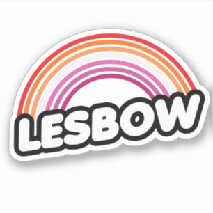 Lesbow - Sunset Aufkleber