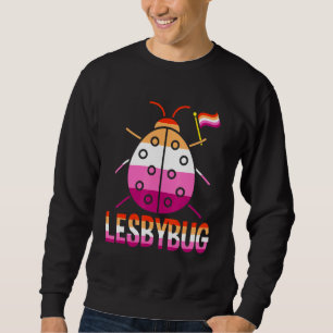 Lesdybug Lesbian Ladybug Pride Lgbt Matching Lesbi Sweatshirt