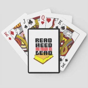 Lese die heilige Bibel und folge ihrer Führung Spielkarten