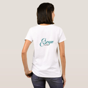 Lese um zu entfliehen Buchliebhaber T-Shirt Lite