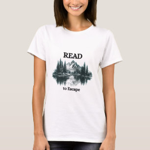 Lese-um-zu-Entkommen-Shirt, das alles sagt T-Shirt